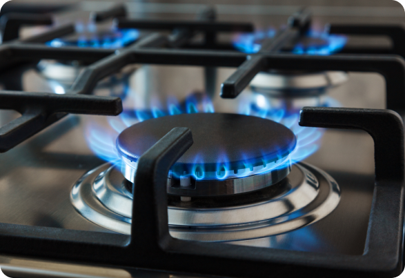 inspect range burners and ovens